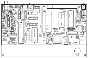 Sparrow 48K PCB layout